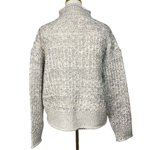 KUT FROM THE KLOTH Honeycomb Sweater Gray Women’s XL - Picture 4 of 10